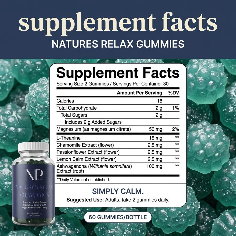 Natures Relax Gummies